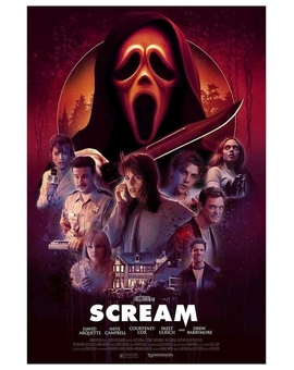 Te gustan las películas de terror? Poster de Scream la original.