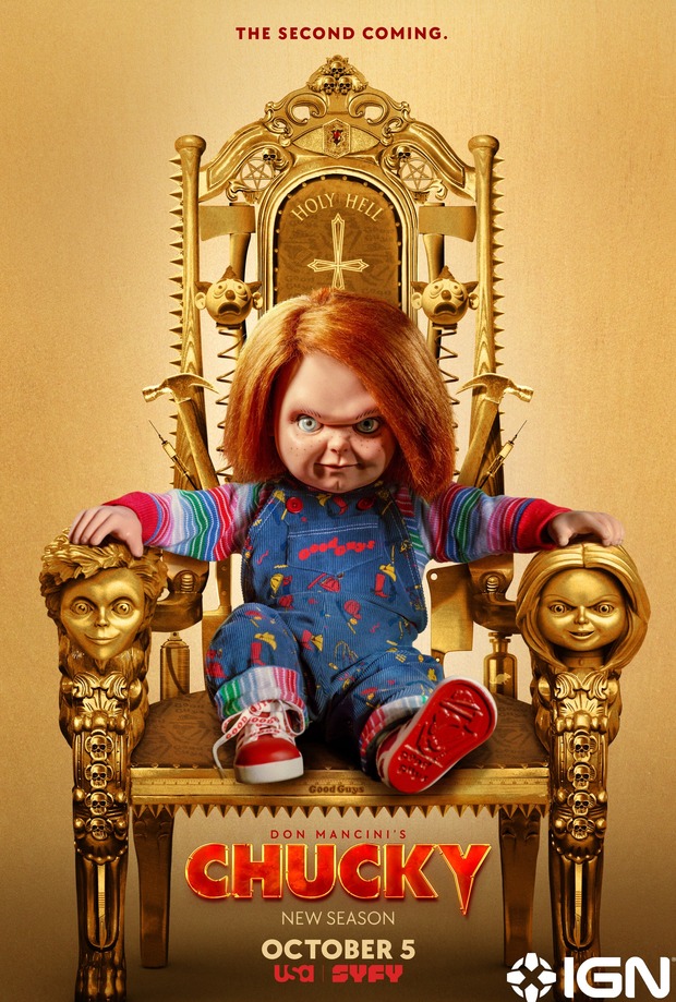 Poster de la segunda temporada de Chucky. 