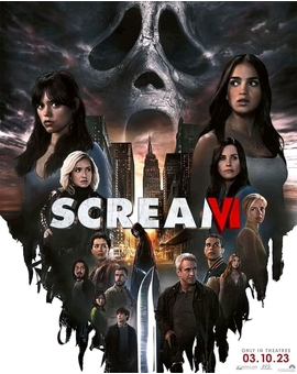 Cartel de Scream VI.