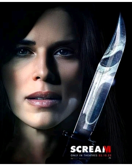 Fan art de Neve Campbell para Scream VI.