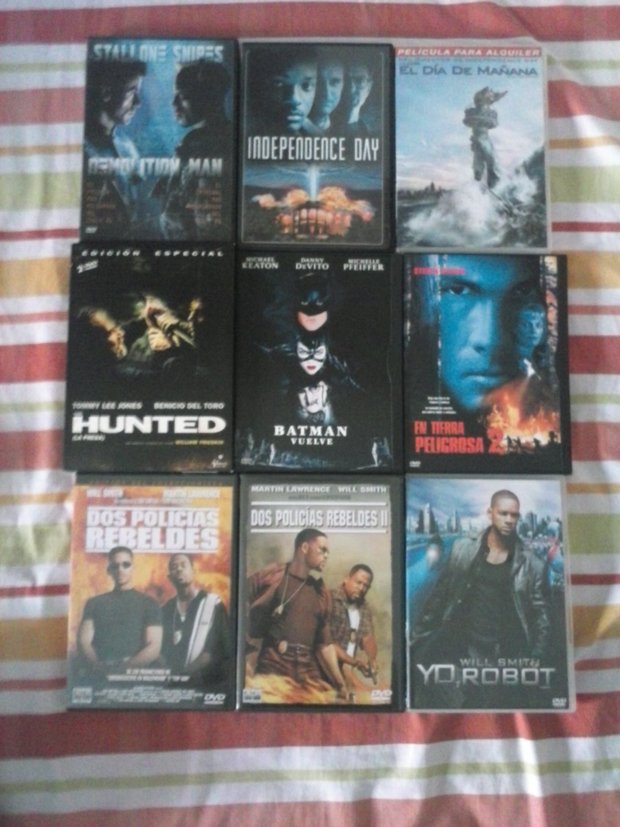 dvd accion