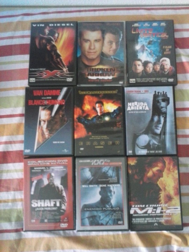 dvd accion