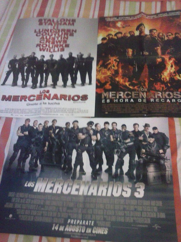 posters los mercenarios