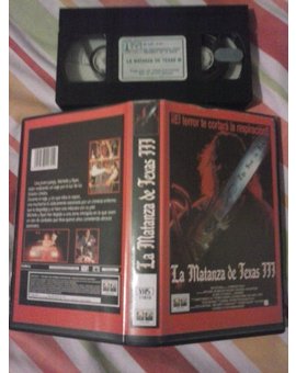 vhs la matanza de texas 3