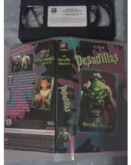 vhs pesadillas la mascara maldita