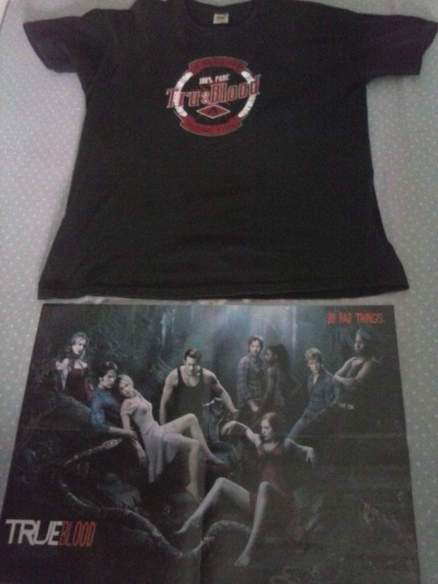 poster camiseta true blood