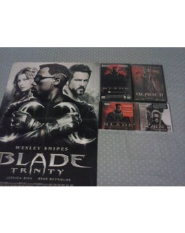 Blade coleccion dvd poster y bso