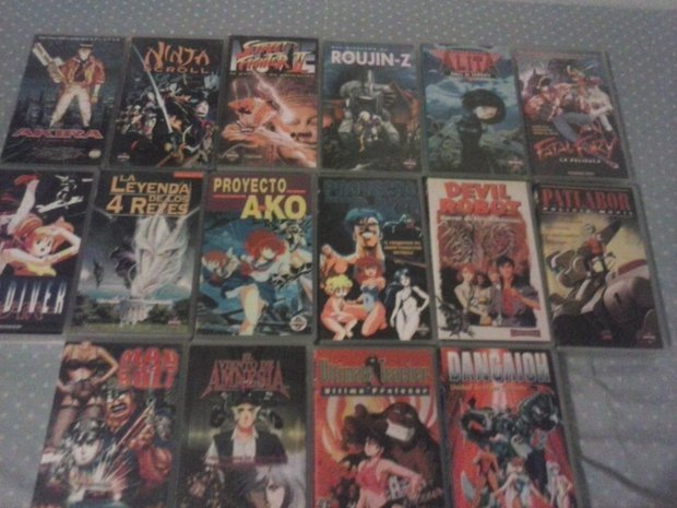 mi coleccion vhs manga