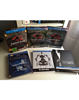 Últimas adquisiciones: trilogía jurásica metal y +