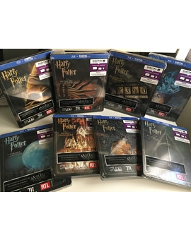 Colección steelbooks Harry Potter Francia.