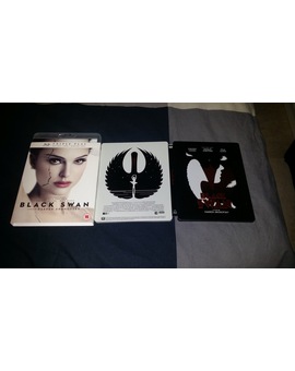 Steelbook Black Swan junto edición inglesa