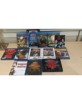 Trilogia Zombie con otras películas George A Romero, incluyendo ediciones Arrow