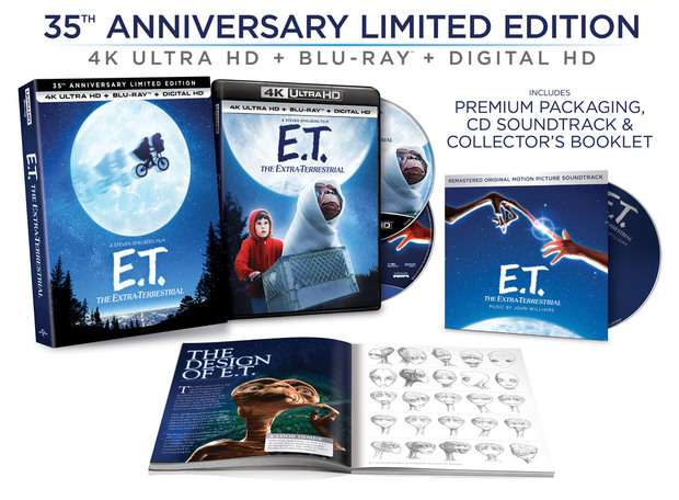 E.T. el extraterrestre el 12 de septiembre en 4K coincidiendo con su 35 aniversario