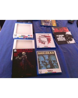 Day of the dead and dawn of the dead. uk arrow.