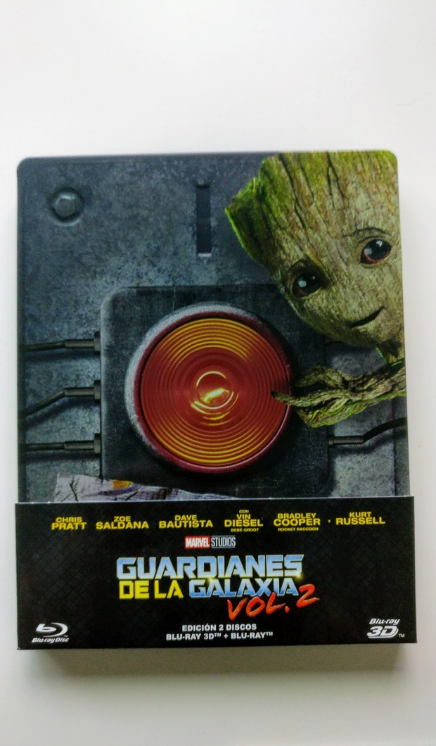Steelbook guardianes de la galaxia 2