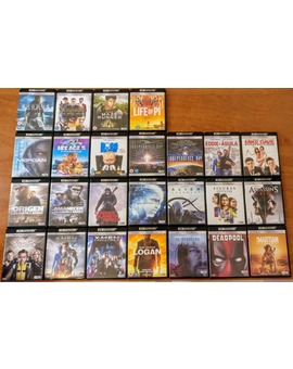 Mi colección 4k a día de hoy: Fox 4/5