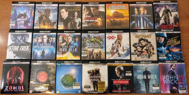 Mi colección 4k a día de hoy: Paramount y otras 5/5