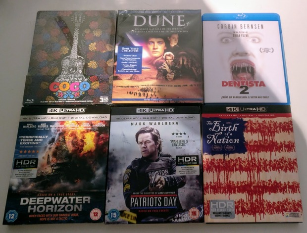 Últimas compras