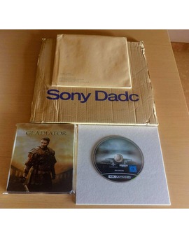 Recibido el disco 4K de sustitución de Gladiator