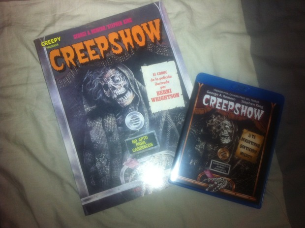 Por fin tengo esta joya en mis manos (comic creepshow junto bd creepshow)