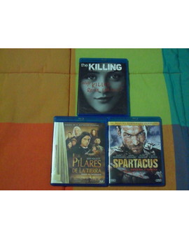 The Killing (amazon.com), Los pilares de la tierra y Spartacus (fnac.es)