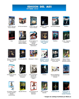 Elige la mejor edición de Octubre 2014