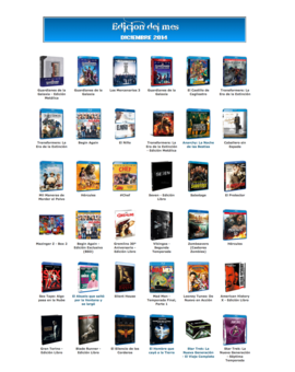 Elige la mejor edición de Diciembre 2014
