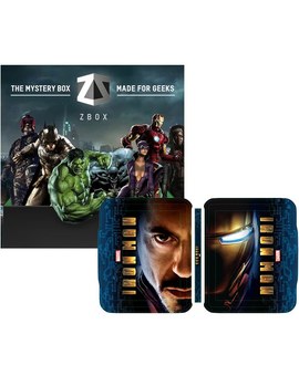 Nuevo steelbook de 'Iron Man' + ZBox (zavvi)