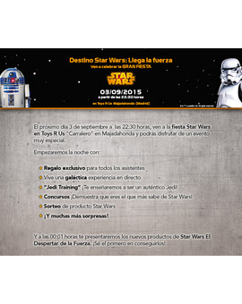 - Evento Star Wars en Majadahonda -