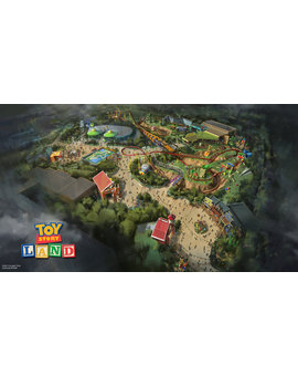- Así será el nuevo parque de atracciones de 'Toy Story' -