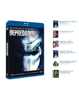 ¿Alguien sabe si FOX planea editar 'Depredador' en Blu Ray?