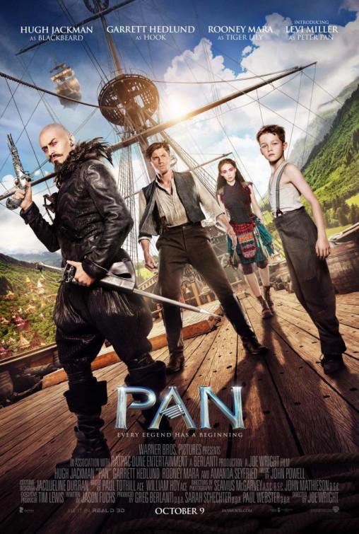 Critica: 'Pan (Viaje a Nunca Jamás)' - By Semonster