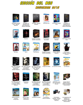 Elige la mejor edición de Noviembre 2015