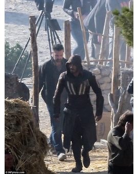 - Michael Fassbender rodando en Almería 'Assassins Creed' -