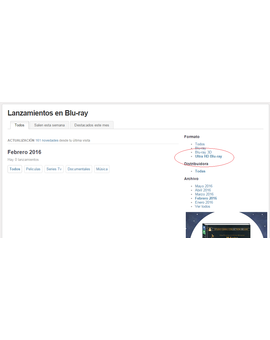Mubis ya incluye el UHD en la web.