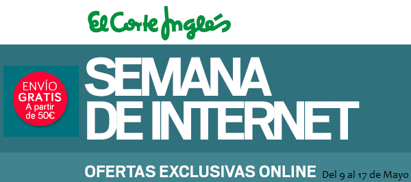 Semana de Internet - 30% hasta el  17 de mayo