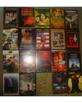 Sección cine bélico.