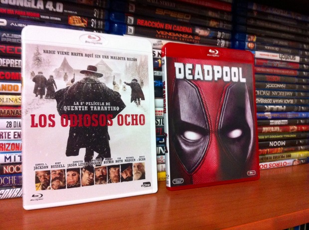 - Custom de estuches para 'Los odiosos 8' y 'Deadpool' -