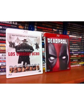 - Custom de estuches para 'Los odiosos 8' y 'Deadpool' -