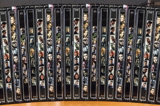 Cuando penséis que estos lomos no están tan mal, imaginaros vuestra colección así...