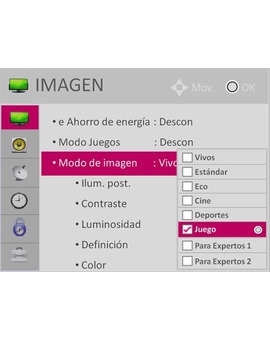 ¿Que modo y características de imagen usáis para ver películas o series?