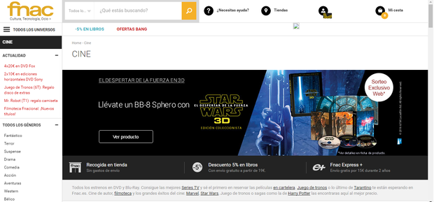 ¿Que os parece la nueva web de Fnac?