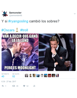 Humor de estos oscar 2017