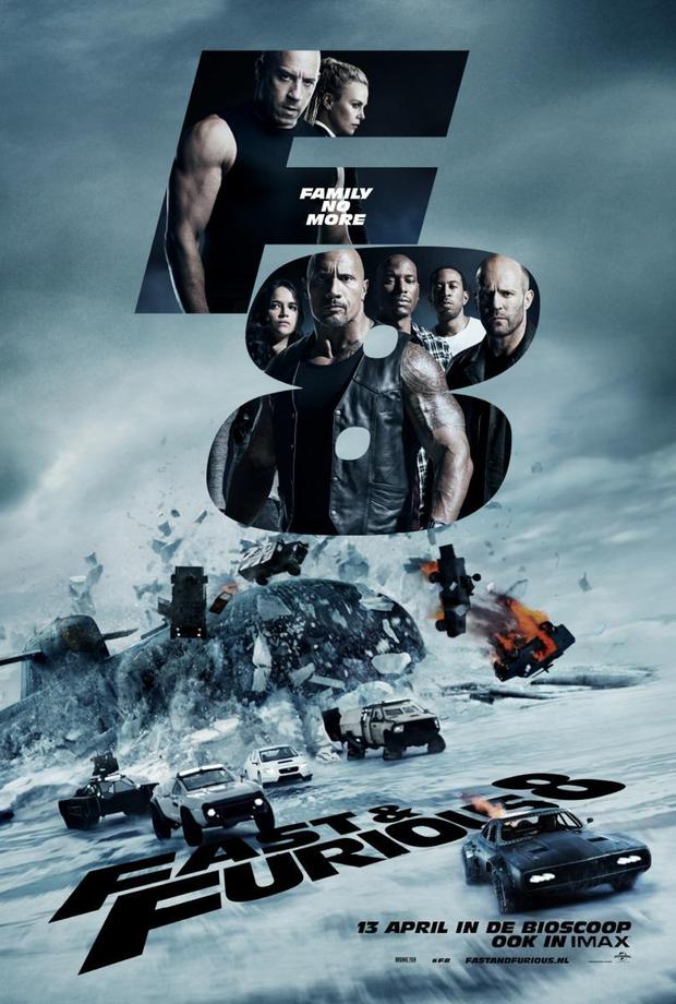 - 'Fast 8' próxima a derribar un récord de taquilla -