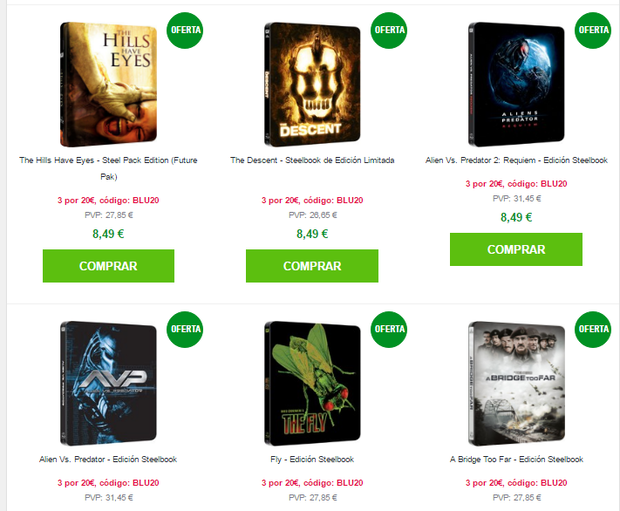 - 3x20€ en Zavvi.es -