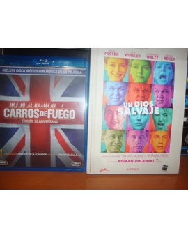 Carros de fuego y Un dios salvaje (book)