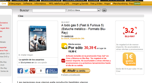 Fnac.es y su coherencia _