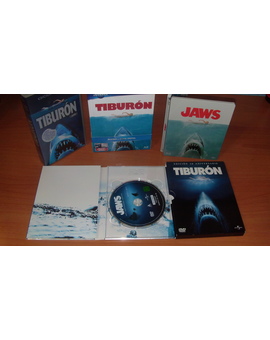 Ediciones especiales de Tiburón (DVD, VHS y Blu Ray)