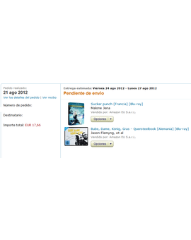 Pedido Amazon (21/08) _ Un par de Steel mas.