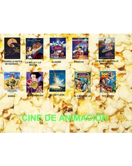 Mis favoritas por género: Animación